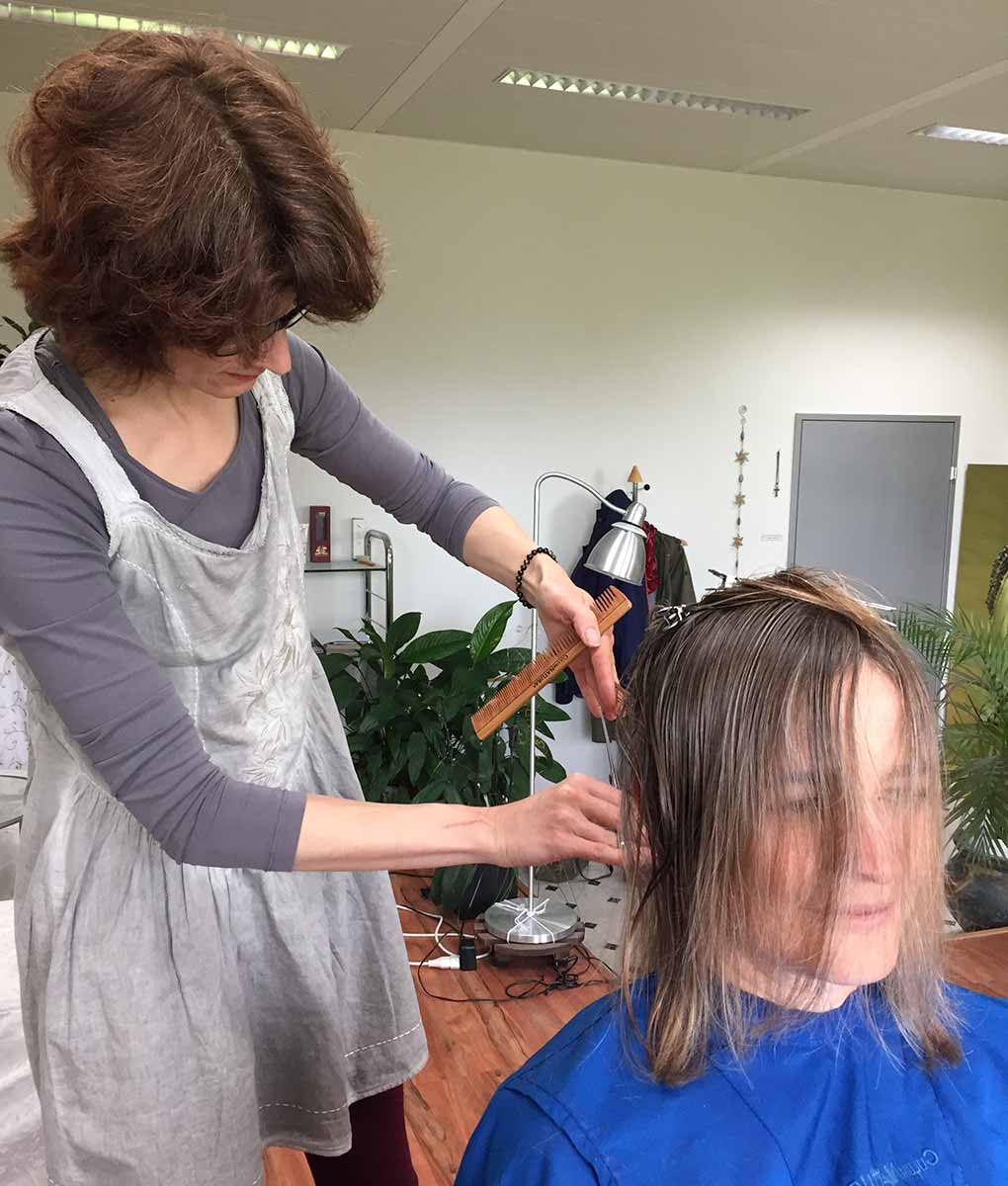 Hair-Impulsing® Ausbildung in Brugg - Arbeiten am Modell