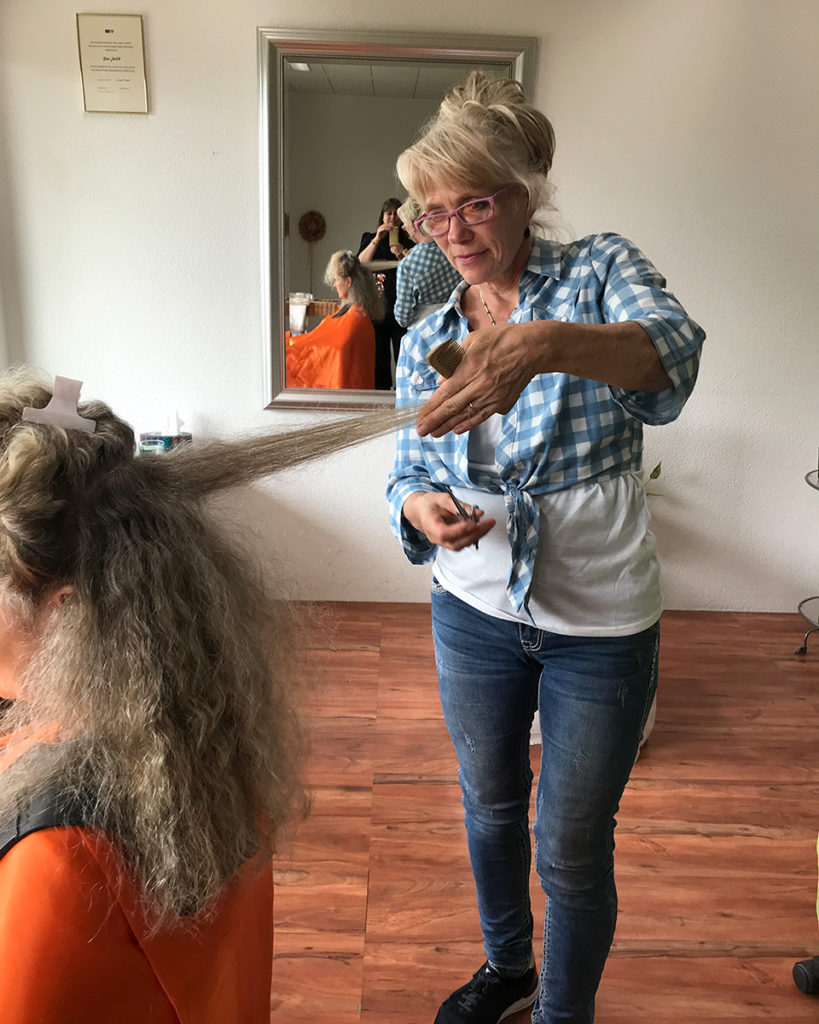 Hair-Impulsing® Ausbildung in Brugg - Arbeiten am Modell